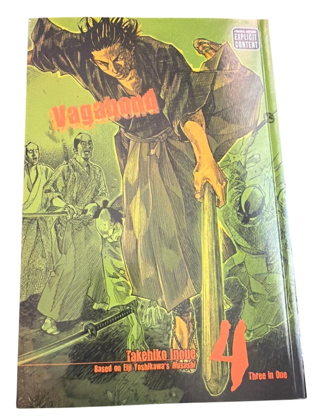 Vagabond Volume 4 Manga by Takehiko Inoue Viz Media VizBig Edition